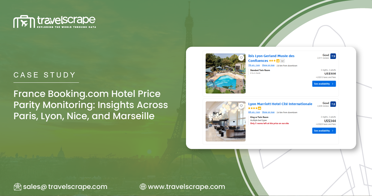France Booking.com Hotel Price Parity Monitoring